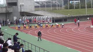 2019年度香川陸上競技選手権大会 男子 100ｍ 予選23組