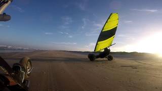 Landsailing  Padre National Seashore ,Texas