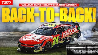 WILLIAM BYRON WINS THE 2025 DAYTONA 500!