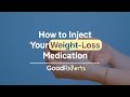 Weight Loss Drugs: How to Inject Your GLP-1 Agonist | GoodRx