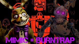 МИМИК ЭТО БЁРНТРАП | ФАКТЫ БЕЗ КНИГ! | FNAF: SECURITY BREACH \u0026 RUIN