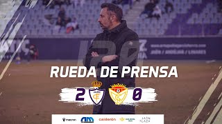 RUEDA DE PRENSA | J20  Real Jaén CF 2 - 0  Martos C.D.