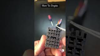 How To Depin The 25pin Connector EK CRV