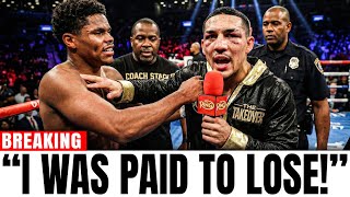 “Y’all Cheered for a Lie.” — Teofimo Lopez HINTS at DARK Truth After Losing to Shakur Stevenson