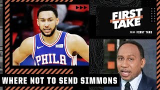 Stephen A.: YOU DON'T TRADE BEN SIMMONS TO THE NETS OR THE WARRIORS! | First Take