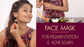 Face Mask For Pigmentation \u0026 Acne Scars | DIY Papaya Mask