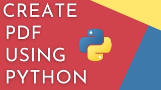 How To Create PDF Using Python | FPDF Python Library