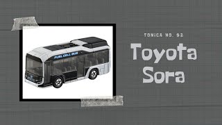 Tomica No. 82 Toyota SORA (トミカ No. 82 トヨタ ＳＯＲＡ)