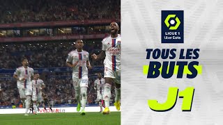 Tous les buts de la 1ère journée - Ligue 1 Uber Eats / 2022-2023