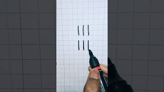 how to draw a 3D (S).🔥#illusion #shorts #youtube shorts #viral shorts#art