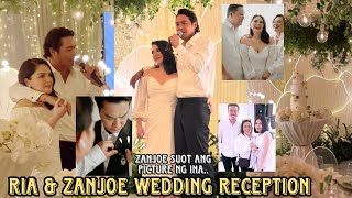 ZANJOE & RIA WEDDING RECEPTION BEST WISHES ❤️ ZANJOE ISINAMA ANG INA SA KANYANG