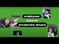 Gojek Singapore employees become private-hire drivers