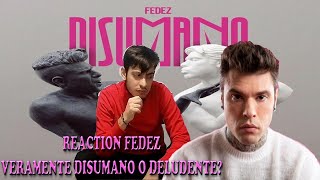 REACTION Fedez - DISUMANO (ALBUM COMPLETO)