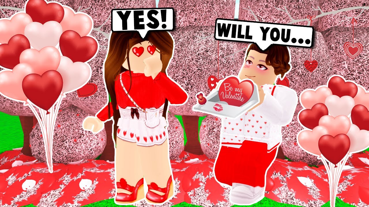 HE ASKED ME TO BE HIS VALENTINE ON BLOXBURG! (Roblox Roleplay) - YouTube