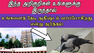 இந்த அறிகுறிகள் உங்களுக்கு தெரிந்தால் அதிஷ்டம் உங்களை தேடி வரப்போகின்றது என்று அர்த்தம்!