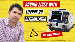 Lifepak 20 defibrillator | Self test and operation guide | The Biomed Dude #defibrillator