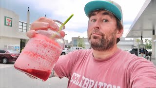 Bring Your Own Cup Day At 7 ELEVEN - Slurpee Overload / Retro Dollar Store Finds