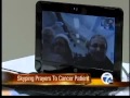 Skyping prayers to a cancer patient