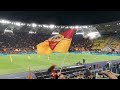 roma bodo glimt 4 0 il ruggito dei 65.000 inno e coreografia