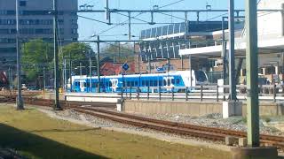 Aankomst Keolis Flirt-3 op station Zwolle