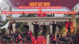 Dance Performance🔥| Army Day 2025 | Mesmerizing Performance By APS KKR #armyday2025#indianarmy #aps