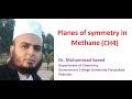 9. Planes of symmetry in methane