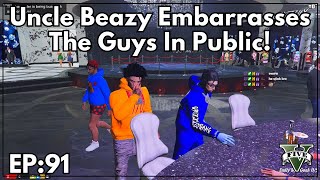 Uncle Beazy Embarrasses The Guys In Public! | Grizzley World Whitelist