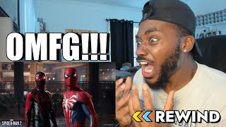 Marvel's Spider-Man 2 | REVEAL TRAILER Playstation Showcase 2021 (Rewind) | LIVE REACTION