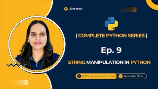Tutorial 09: String Manipulation Uppercase, Lowercase, Replace, Index