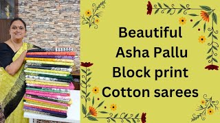 120 count ashapallu block print cotton sarees@925/- free shipping@Vastrasarees99