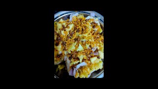 Ulhasnagar Famous street food Button papdi 😋| Chaat | madsy c #shorts