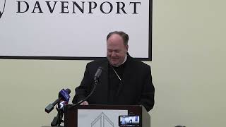 Welcome to Bishop-elect Dennis G. Walsh as the 10th Bishop of Diocese of Davenport 6-25-2024