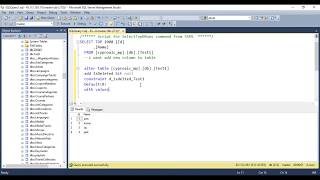 Add a column with a default value to an existing table in SQL Server