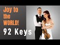 Joy to the World | Violin & Piano | 92 Keys Christmas