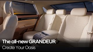 디 올 뉴 그랜저(The all-new GRANDEUR) | 2열 전동식 도어커튼 | Create your oasis