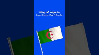 Algeria 🇩🇿 Flag Animation! #algeria #flag #animation