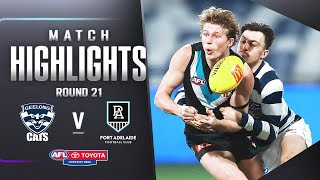 Geelong v Port Adelaide Highlights | Round 21, 2023 | AFL