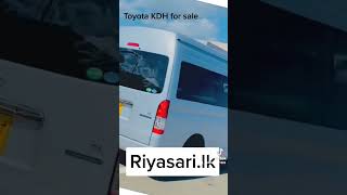 KDH for sale Riyasari.lk #srilanka #all #carforsale #trending #car