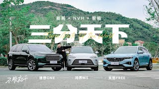 《不服就干》视频第十季｜AITO问界M5 VS 岚图FREE VS 理想ONE