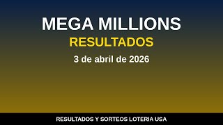 Mega Millions Resultados 3 de abril de 2026 - Numeros Ganadores