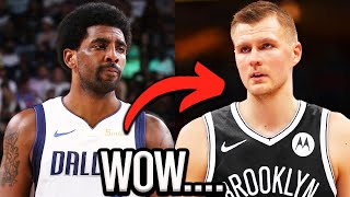 The Brooklyn Nets Trading Kyrie Irving For Kristaps Porzingis is Just Ridiculous