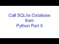 Connect Python to SQLite Databases Part 2 | Learn Python From Scratch 9 | Kovolff