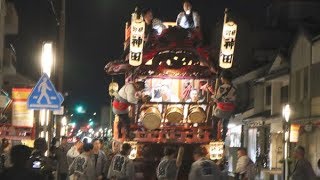 富士宮秋祭り宵宮の競り合い’２０１９