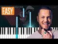 Imagine Dragons - Bad Liar 100% EASY PIANO TUTORIAL