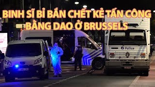 Tin nhanh Quốc tế 26 8 Kẻ tấn công bằng dao bị bắn chết ở Bỉ