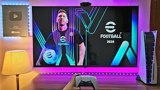 Efootball 2024 Gameplay (PS5) 4K HDR 60FPS