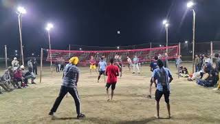 Raikot (Coach Jodhpuria) Vs Baiyawal (Laadi, Sunny) at Raikot Shooting Volleyball Tournament