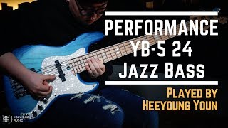 Performance YB-5 24 Jazz Bass, Played by Heeyoung Youn