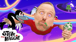 Monster Ice Cream Truck + Halloween Haunted House, Treehouse & More Best Steve and Maggie for Kids