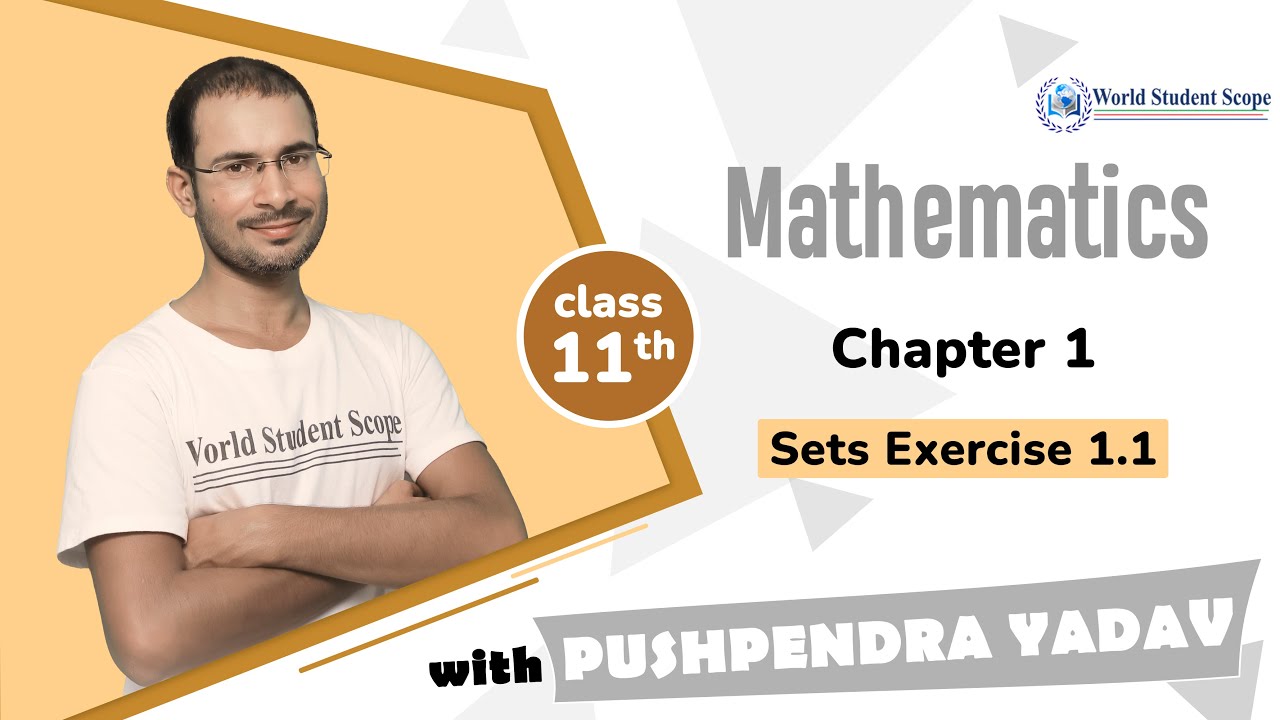 SETS | CBSE 11 Maths Chapter 1 | Solved Sets Exercise 1.1 - YouTube